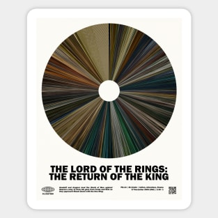 minimal_TLOTR:TROTK Movie Sticker